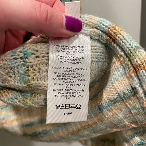 Anthropologie Cardigan Multi-Colored Size LARGE - Picture 5 of 9